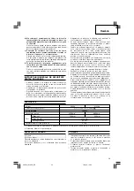 Предварительный просмотр 55 страницы Hitachi Koki G 18SS Handling Instructions Manual