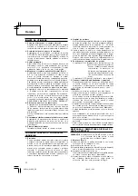 Предварительный просмотр 56 страницы Hitachi Koki G 18SS Handling Instructions Manual