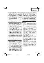 Предварительный просмотр 61 страницы Hitachi Koki G 18SS Handling Instructions Manual