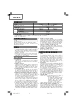 Предварительный просмотр 62 страницы Hitachi Koki G 18SS Handling Instructions Manual