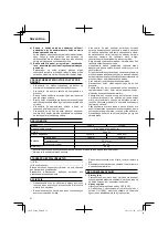 Предварительный просмотр 68 страницы Hitachi Koki G 18SS Handling Instructions Manual