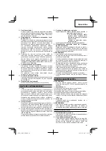 Предварительный просмотр 69 страницы Hitachi Koki G 18SS Handling Instructions Manual