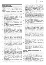 Предварительный просмотр 18 страницы Hitachi Koki G 23MR Handling Instructions Manual