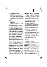 Preview for 19 page of Hitachi Koki G 23SU Handling Instructions Manual