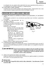 Preview for 43 page of Hitachi Koki G18SE3 Safety Instructions And Instruction Manual