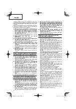 Preview for 8 page of Hitachi Koki GP 10DL Handling Instructions Manual