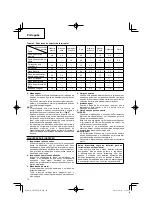 Предварительный просмотр 74 страницы Hitachi Koki GP 10DL Handling Instructions Manual