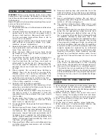 Preview for 4 page of Hitachi Koki H 65SB Handling Instructions Manual