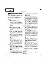 Preview for 4 page of Hitachi Koki H70SA Handling Instructions Manual