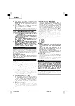 Preview for 6 page of Hitachi Koki H70SA Handling Instructions Manual