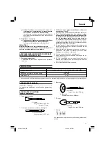 Preview for 13 page of Hitachi Koki H70SA Handling Instructions Manual