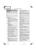 Preview for 16 page of Hitachi Koki H70SA Handling Instructions Manual