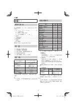 Preview for 8 page of Hitachi Koki Hitachi CJ160V Handling Instructions Manual