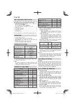 Preview for 16 page of Hitachi Koki Hitachi CJ160V Handling Instructions Manual