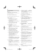 Preview for 18 page of Hitachi Koki Hitachi CJ160V Handling Instructions Manual