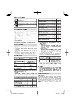 Preview for 24 page of Hitachi Koki Hitachi CJ160V Handling Instructions Manual