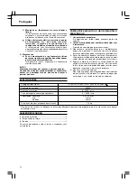 Предварительный просмотр 18 страницы Hitachi Koki Instruction ManualDH 22PG Handling Instructions Manual