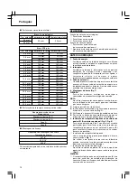 Preview for 20 page of Hitachi Koki Instruction ManualDH 22PG Handling Instructions Manual