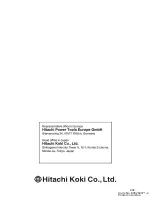 Preview for 96 page of Hitachi Koki ML140E Handling Instructions Manual