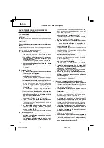 Предварительный просмотр 38 страницы Hitachi Koki N 14DSL Handling Instructions Manual