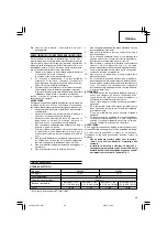 Предварительный просмотр 41 страницы Hitachi Koki N 14DSL Handling Instructions Manual