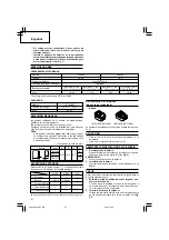 Preview for 62 page of Hitachi Koki N 14DSL Handling Instructions Manual