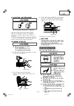 Preview for 11 page of Hitachi Koki N 5021A Instruction And Safety Manual