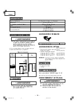 Preview for 22 page of Hitachi Koki N 5021A Instruction And Safety Manual