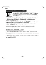 Preview for 32 page of Hitachi Koki N 5021A Instruction And Safety Manual