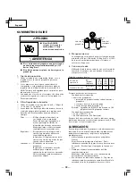 Preview for 38 page of Hitachi Koki N 5021A Instruction And Safety Manual