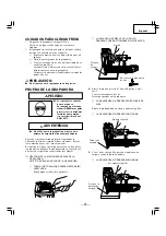 Preview for 39 page of Hitachi Koki N 5021A Instruction And Safety Manual