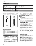 Preview for 44 page of Hitachi Koki NV 50AH Handling Instructions Manual