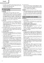 Предварительный просмотр 16 страницы Hitachi Koki NV 90AB Handling Instructions Manual