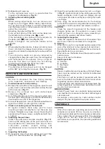 Предварительный просмотр 35 страницы Hitachi Koki NV 90AB Handling Instructions Manual