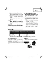 Предварительный просмотр 17 страницы Hitachi Koki P 20SB Handling Instructions Manual