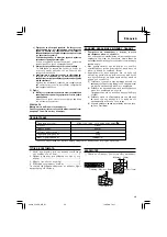 Предварительный просмотр 41 страницы Hitachi Koki P 20SB Handling Instructions Manual