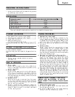 Preview for 7 page of Hitachi Koki P 20SE Handling Instructions Manual