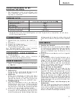 Preview for 11 page of Hitachi Koki P 20SE Handling Instructions Manual