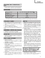 Preview for 15 page of Hitachi Koki P 20SE Handling Instructions Manual