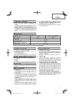 Предварительный просмотр 9 страницы Hitachi Koki P 20ST Handling Instructions Manual