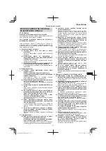 Preview for 47 page of Hitachi Koki RB 40SA Handling Instructions Manual