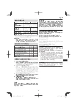 Предварительный просмотр 59 страницы Hitachi Koki RB 40SA Handling Instructions Manual