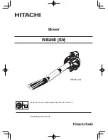 Предварительный просмотр 1 страницы Hitachi Koki RB24E (SV) Handling Instructions Manual