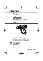 Hitachi Koki RH 650V Handling Instructions Manual предпросмотр