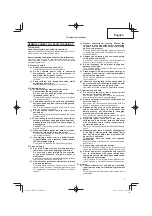 Preview for 5 page of Hitachi Koki RH 650V Handling Instructions Manual