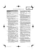 Preview for 9 page of Hitachi Koki RH 650V Handling Instructions Manual