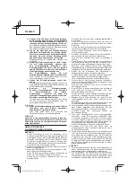 Preview for 10 page of Hitachi Koki RH 650V Handling Instructions Manual