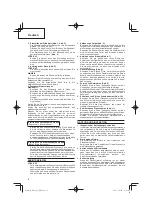 Preview for 12 page of Hitachi Koki RH 650V Handling Instructions Manual