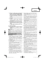 Preview for 15 page of Hitachi Koki RH 650V Handling Instructions Manual