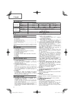 Preview for 16 page of Hitachi Koki RH 650V Handling Instructions Manual